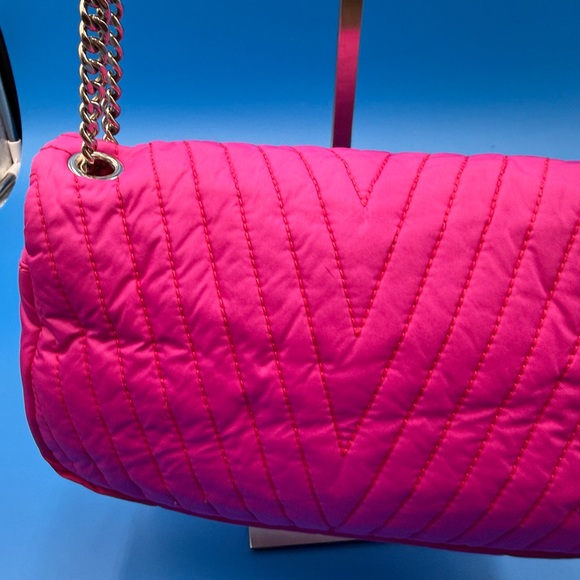 Stella McCartney Fuchsia Quilted Star Crossbody/Shoulder Bag - Picture 3 of 16